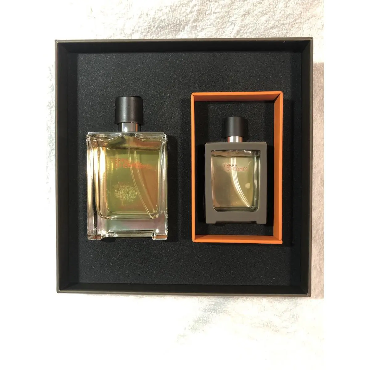 Terre D`hermes Eau 2PC Gift Set Eau DE Toilette Spray 100ml 30ml