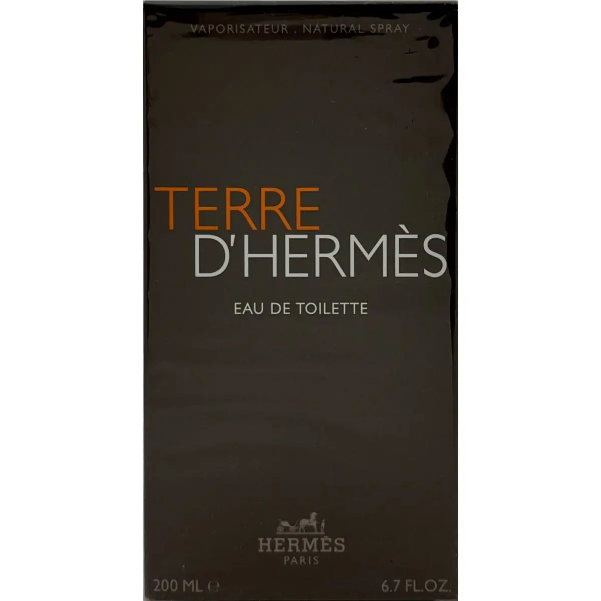 Hermes Terre D`hermes Eau DE Toilette Spray For Men 6.7 Oz / 200 ml Jumbo Size