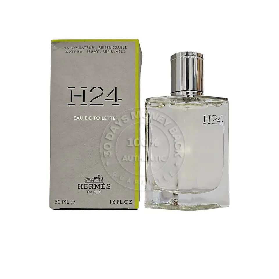 H24 Eau de Toilette 1.6 oz / 50 ml Refillable Spray For Men by Hermes