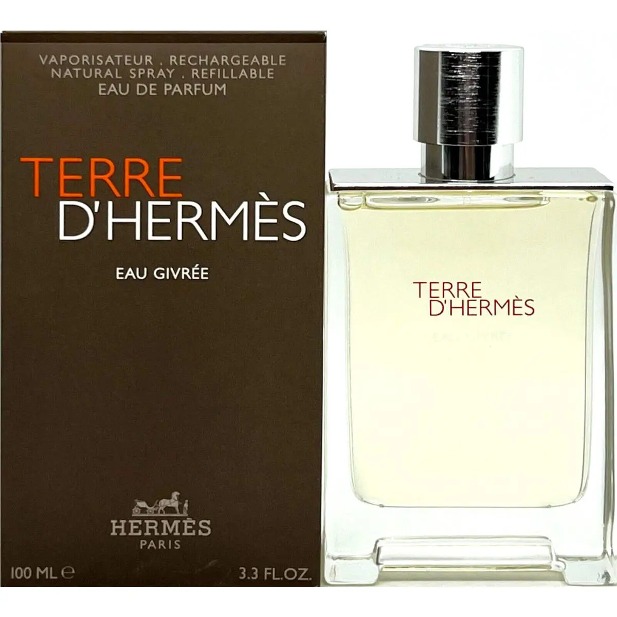 Hermes Terre D`hermes Eau Givree Eau DE Parfum Spray 3.3 Oz / 100ml