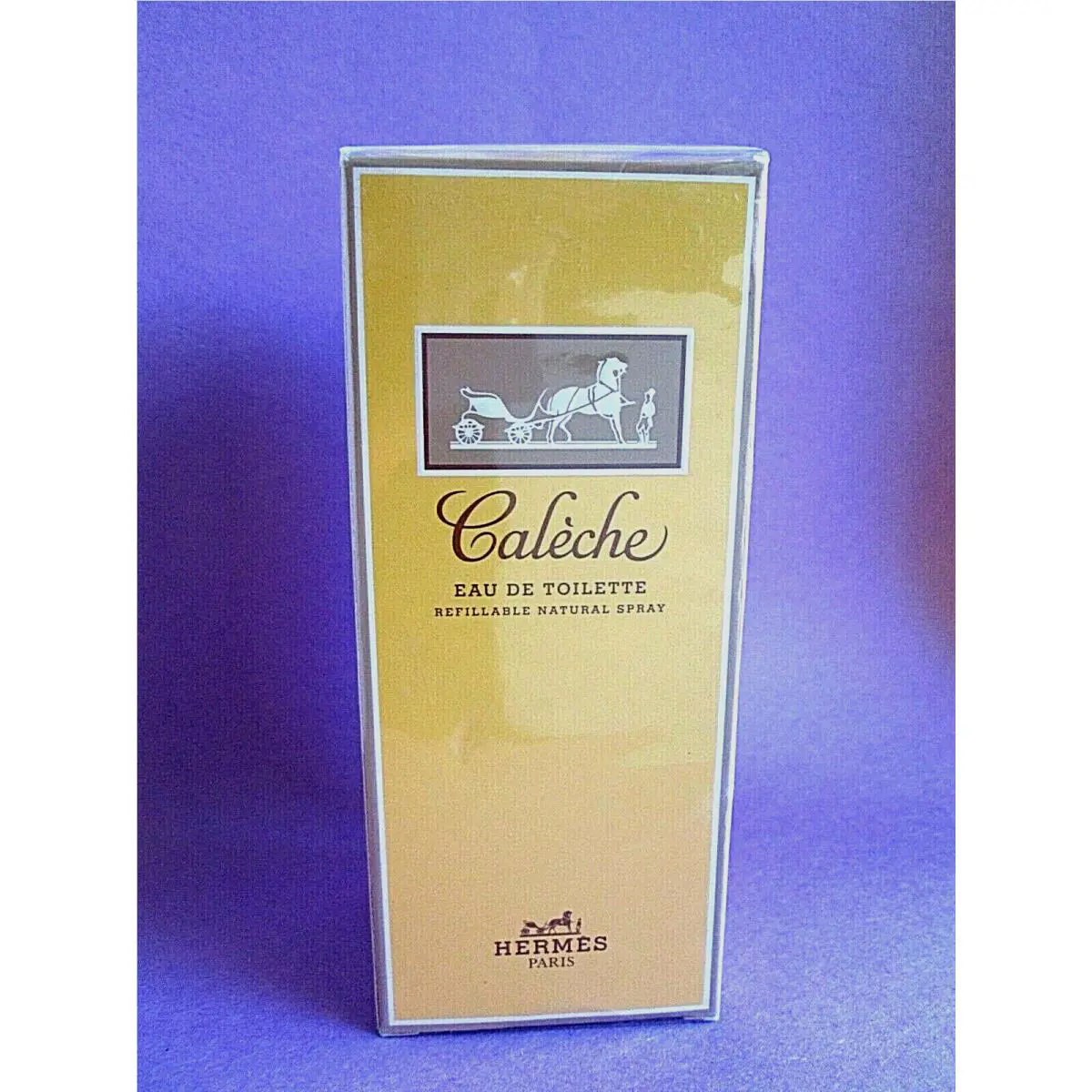 Caleche Hermes Vintage Eau de Toilette Refillable Spray 45 ml 1.5 oz Box