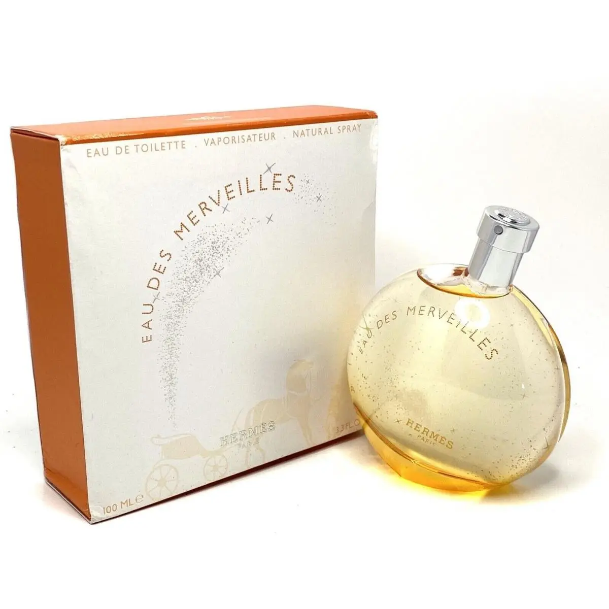 Eau Des Merveilles By Hermes 3.3 Fl.oz Eau De Toilette Spray For Women
