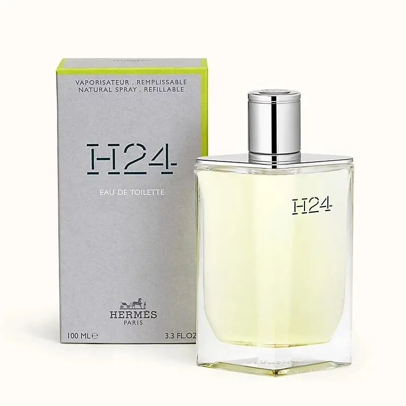 H24 by Hermes Eau De Toilette Refillable Spray 3.3 oz-100 ml Sealed