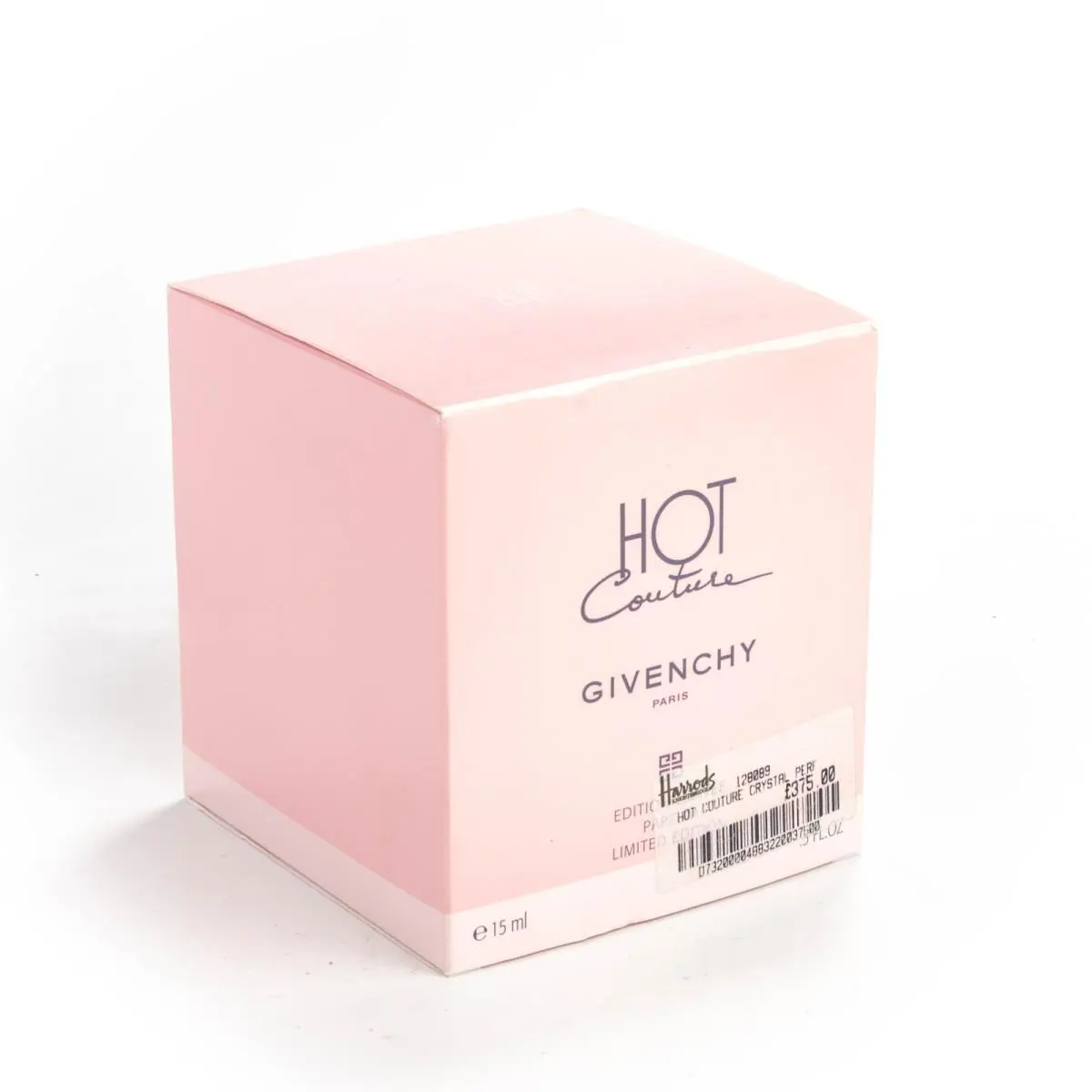 Givenchy Hot Couture Parfum .5OZ Limited Numbered Crystal Edition Perfume