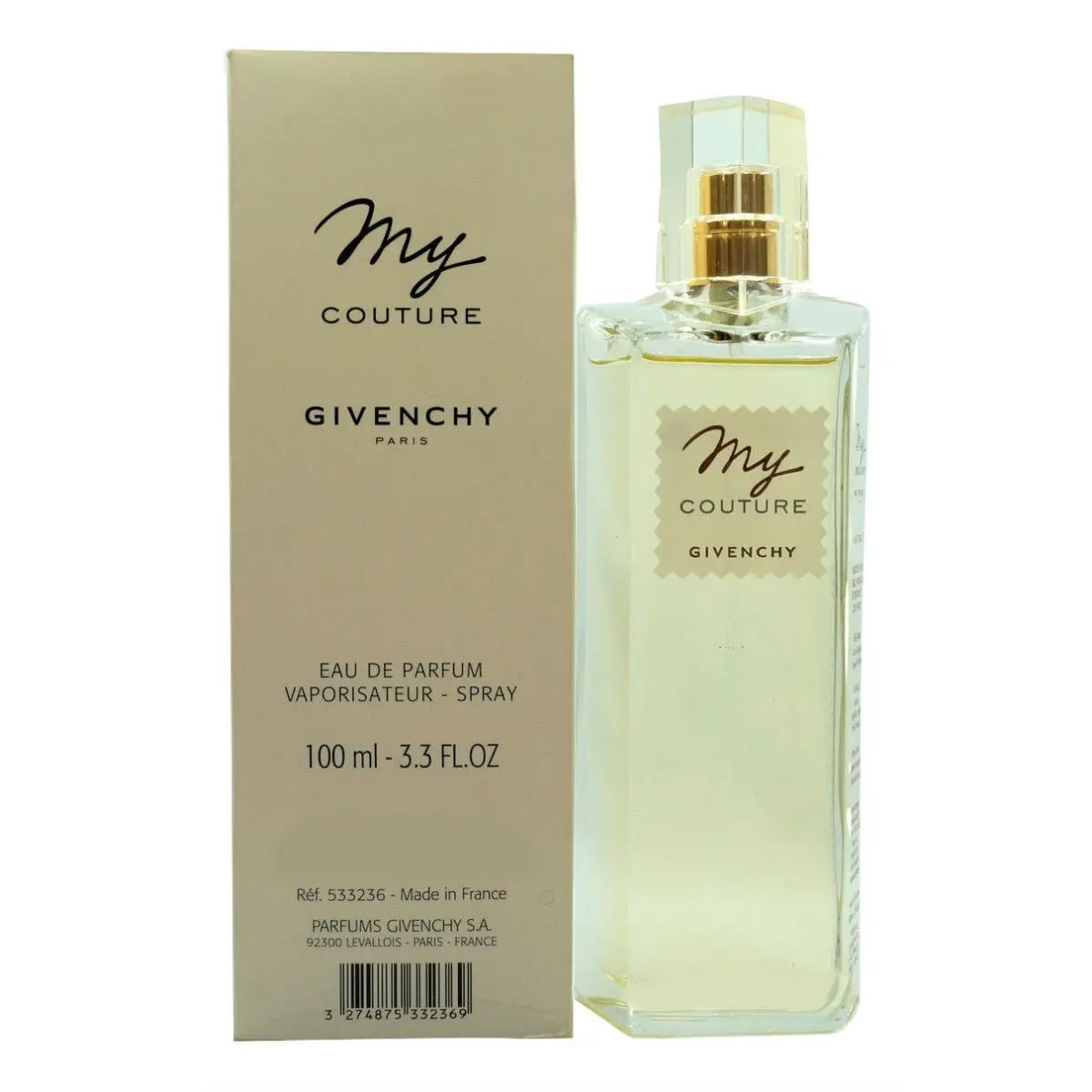 MY Couture BY Givenchy Eau DE Parfum Spray 100 ML/3.3 Fl.oz. T
