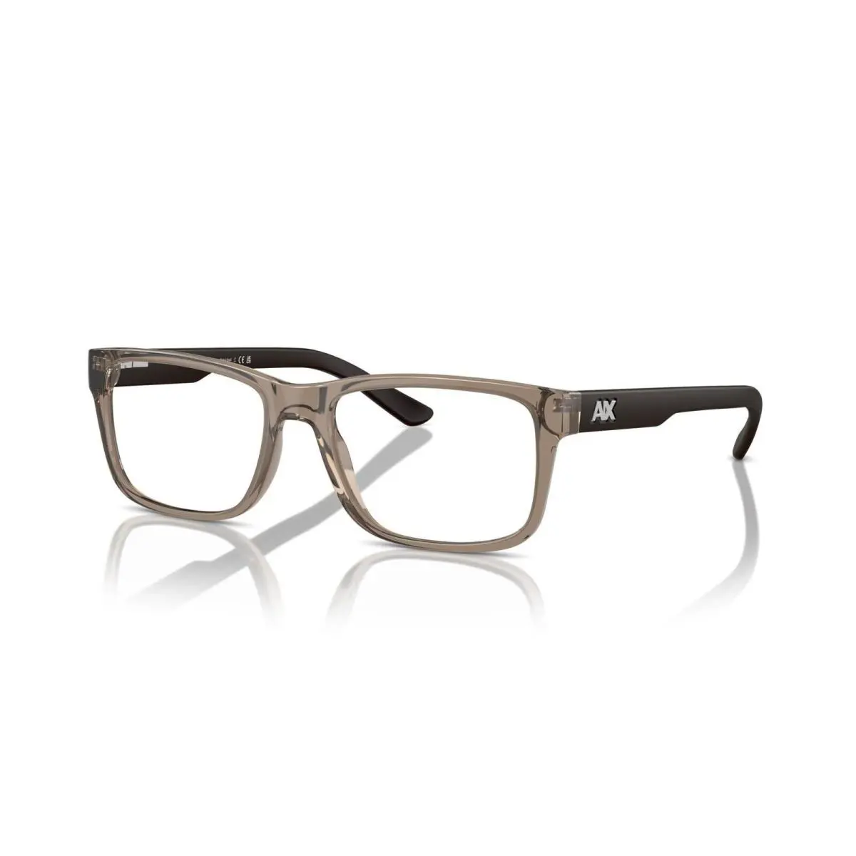A｜x Armani Exchange Men`s Ax3016 8011 53mm Square Eyewear Frames