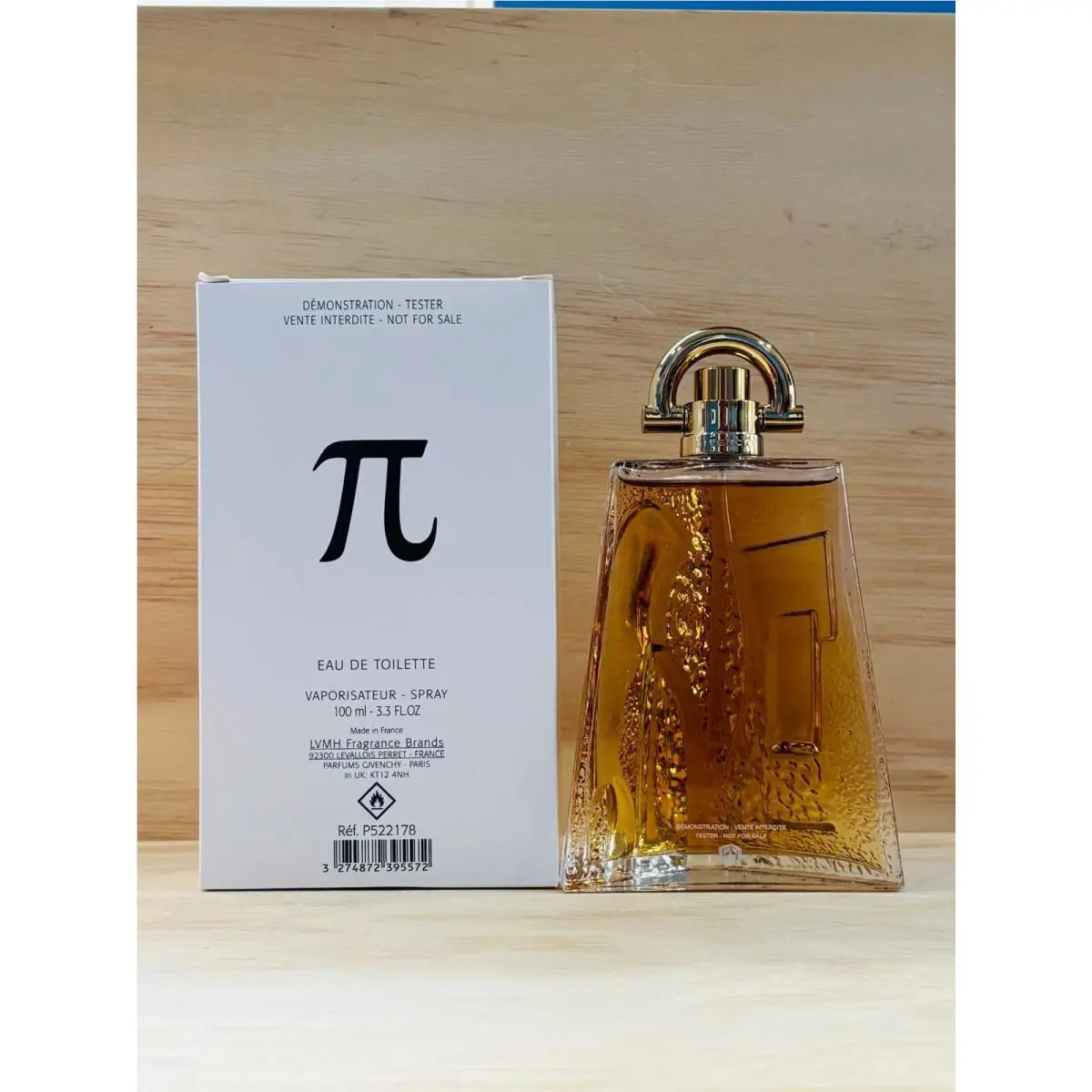 Pi By Givenchy Edt Spray 100 ml/3.3 oz Tester