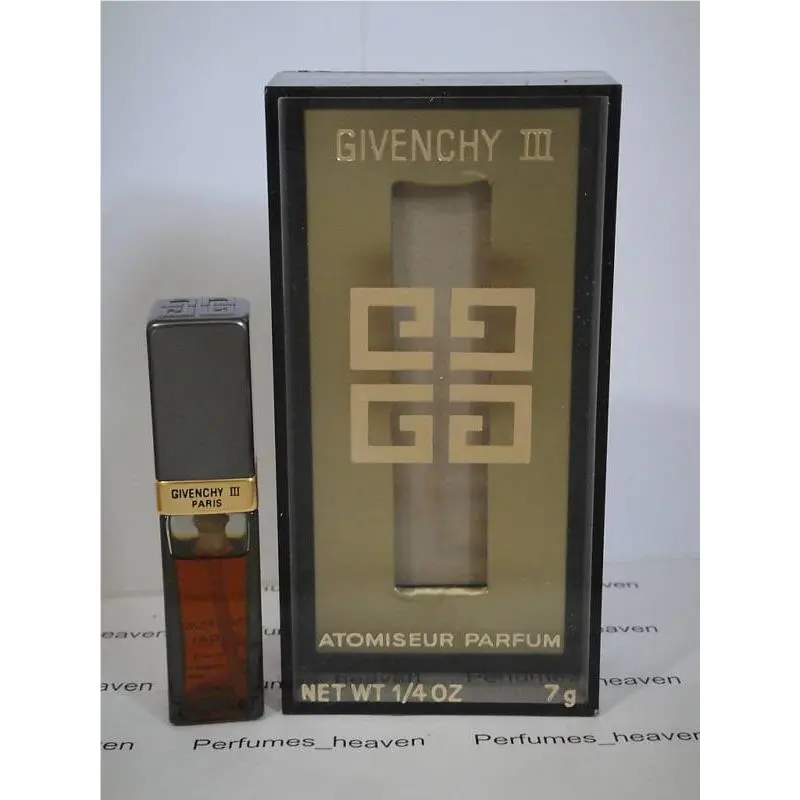 Givenchy Iii Pure Parfum 1/4 oz / 7g Atomiseur Rare