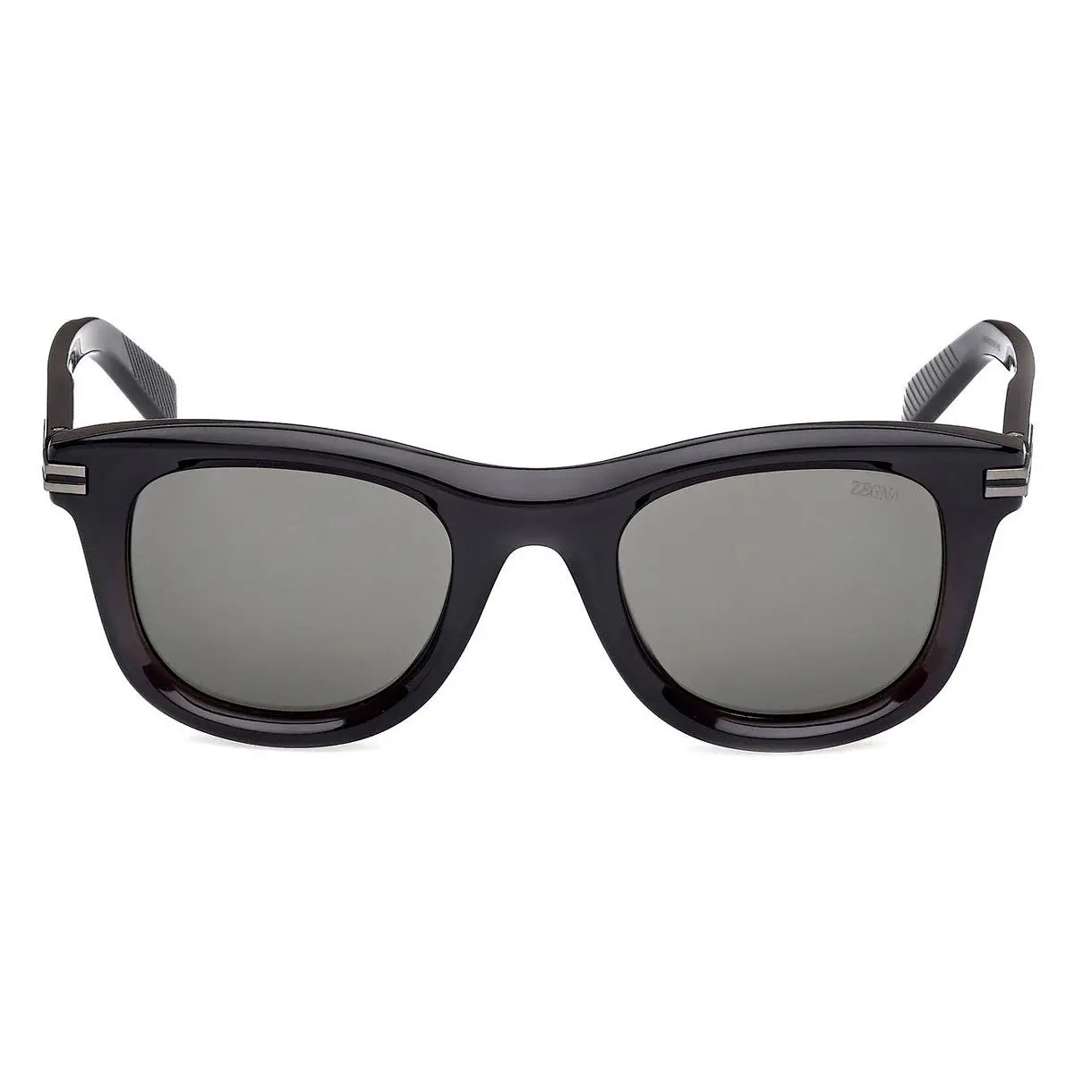 EZ0269 Sunglasses Male Shiny Gray 50mm by Ermenegildo Zegna