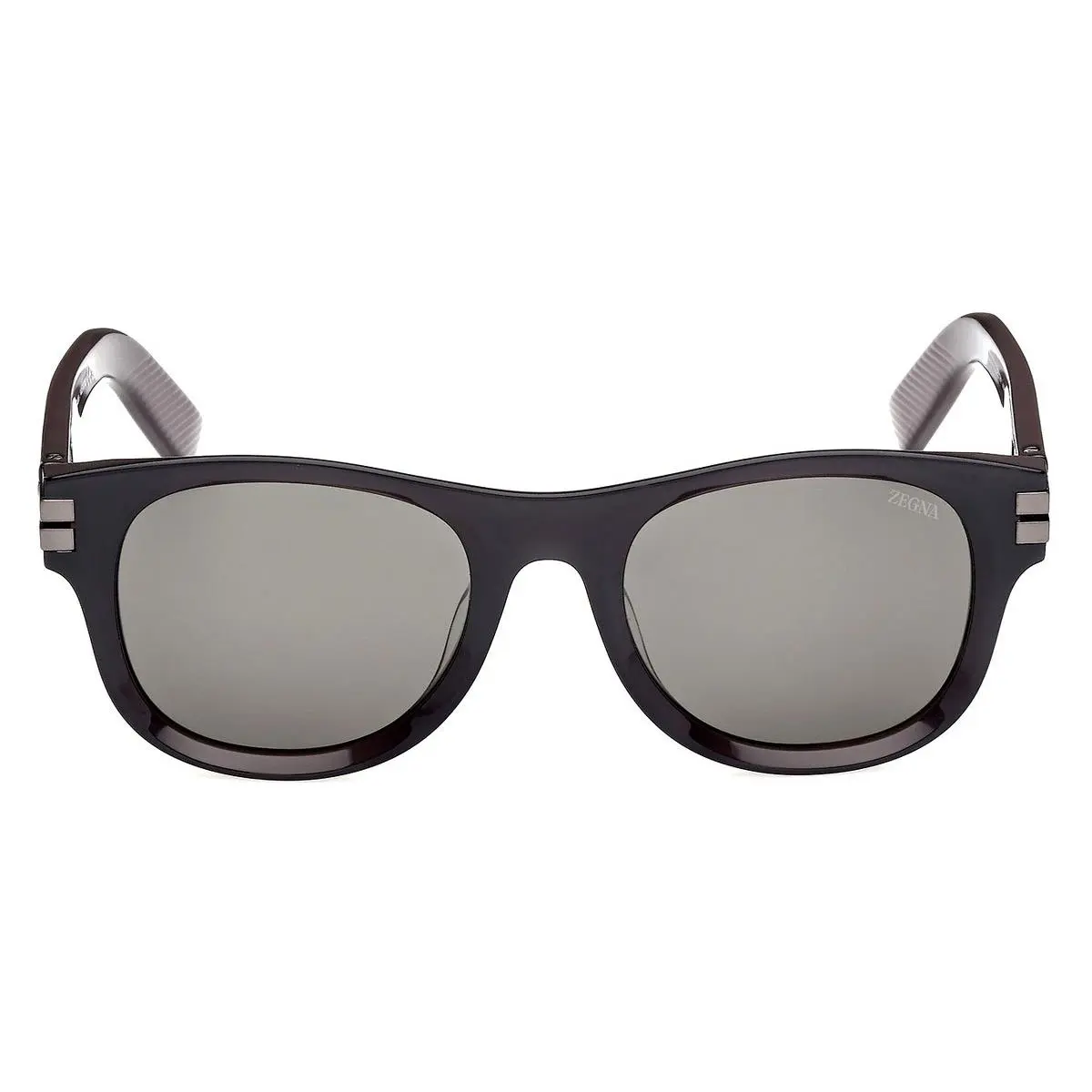 Ermenegildo Zegna EZ0268 Sunglasses Male Shiny Gray 54mm