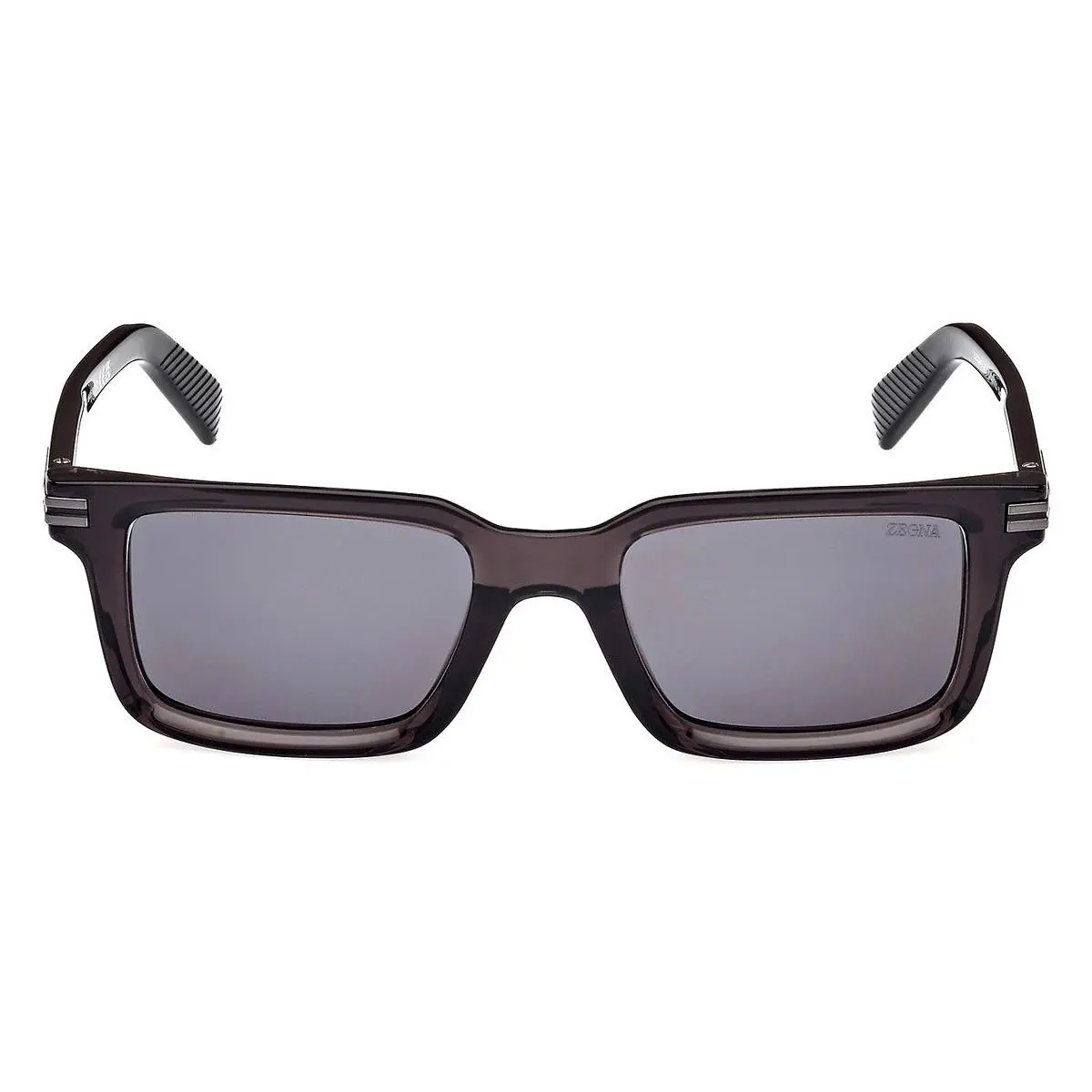 Ermenegildo Zegna EZ0249 Sunglasses Male Shiny Gray 53mm