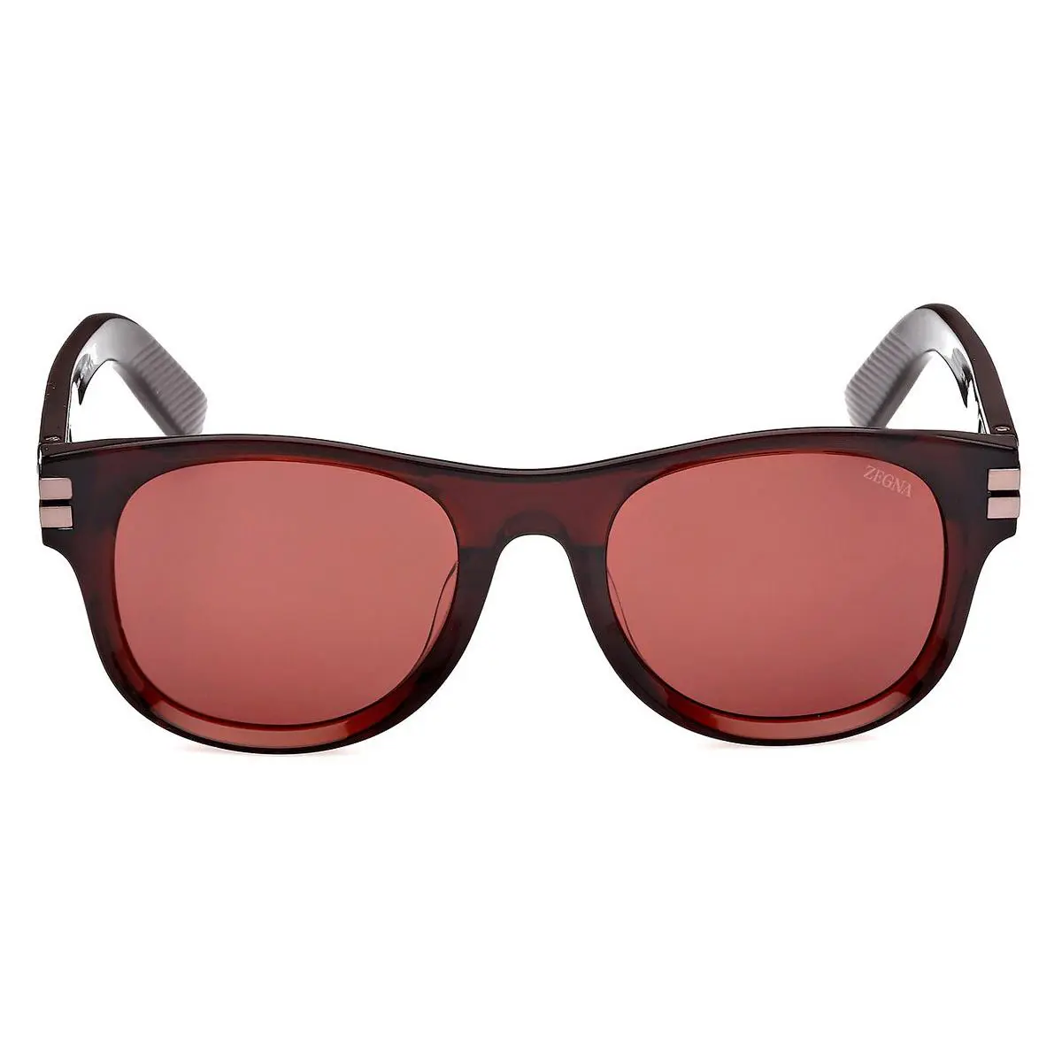 Ermenegildo Zegna EZ0268 Sunglasses Male Shiny Bordeaux 54mm