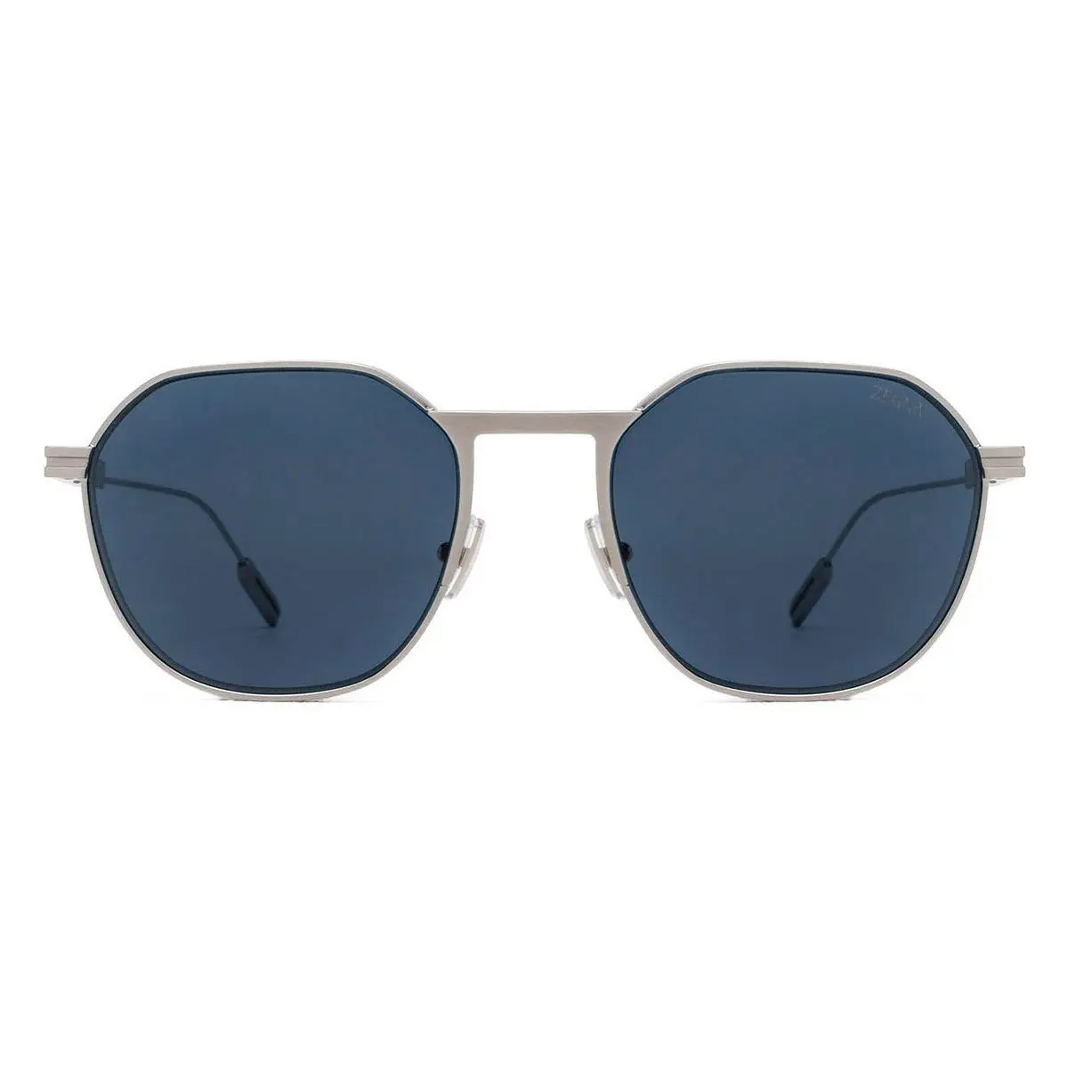 Ermenegildo Zegna EZ0234 Sunglasses Men Shiny Palladium 55mm