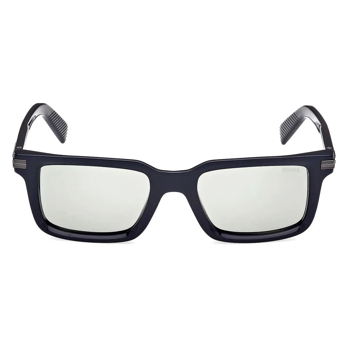 EZ0249 Sunglasses Male Shiny Blue 53mm by Ermenegildo Zegna