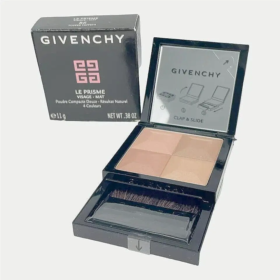 Givenchy Le Prisme Visage Mat Soft Compact Face Powder 86 Toffee Taffeta