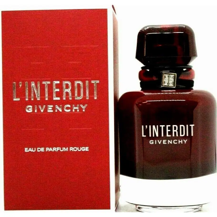 Givenchy L`interdit Rouge Eau DE Parfum Spray For Women 2.7 Oz / 80 ml