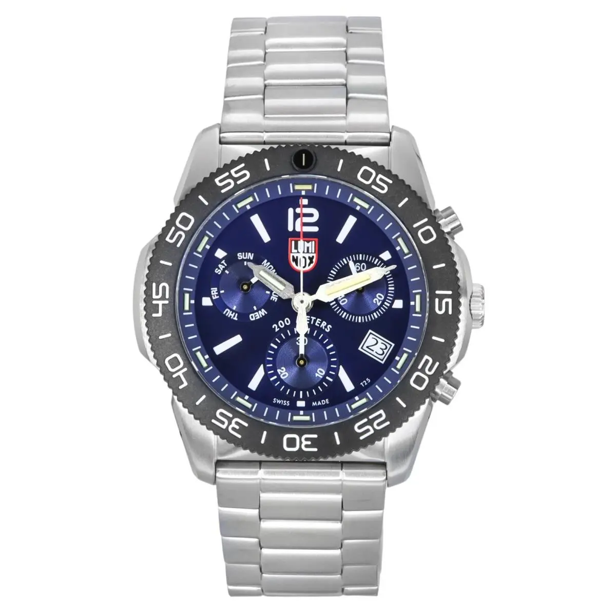 Pacific Diver Chronograph Swiss Made Stainless Steel XS.3144 Mens Watch by Luminox
