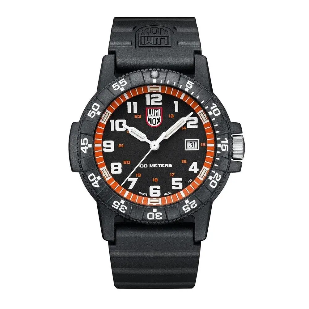 XS.0329.1 Leatherback Sea Turtle Giant 44 mm Carbonox Quartz Men`s Watch by Luminox