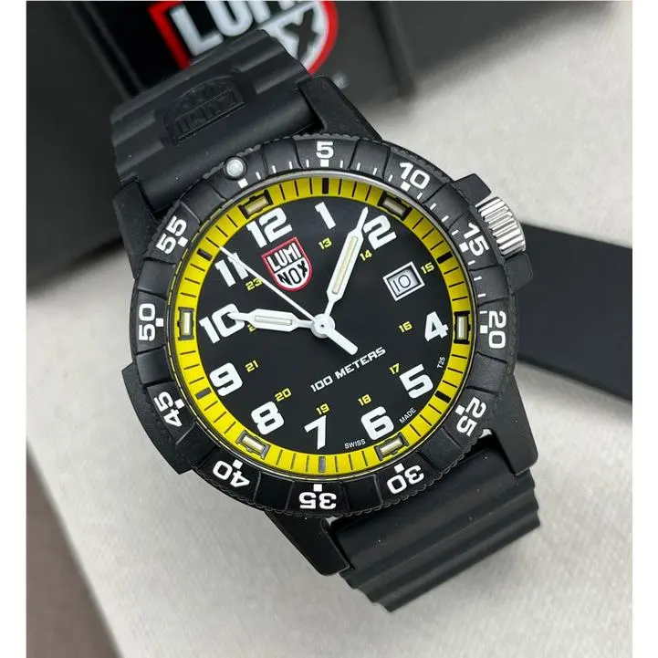 Luminox XS.0325 Leatherback Sea Turtle Black Dial Date Display Watch