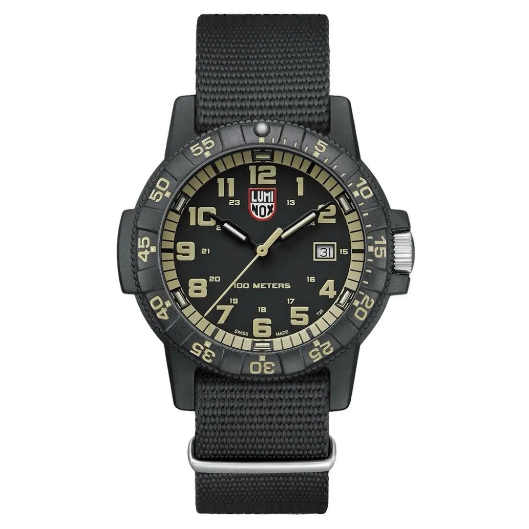 Luminox Leatherback Sea Turtle Giant 44mm Carbonox Black/green Case XS.0333