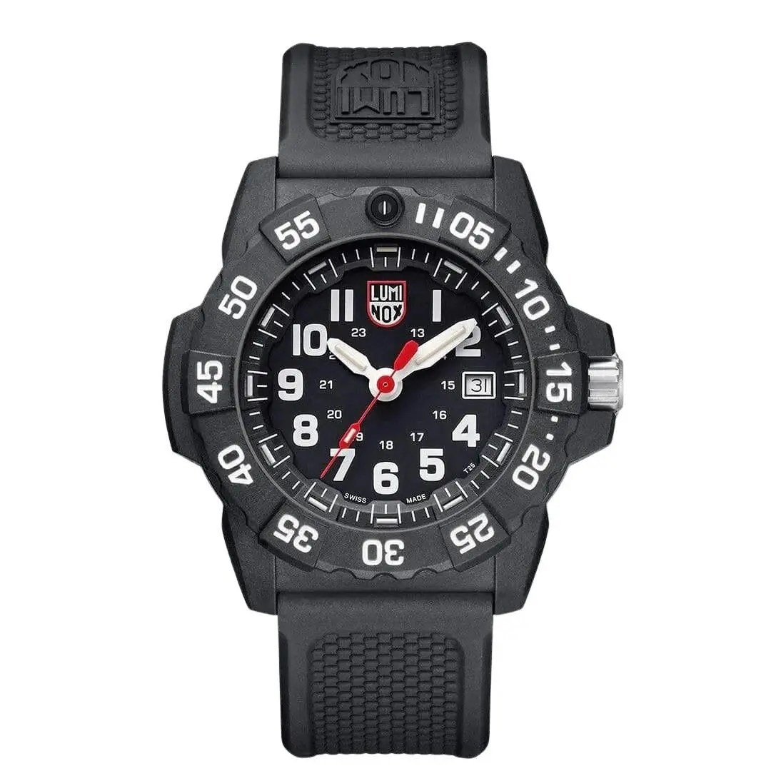 Luminox Navy Seal 3501 Black Men`s Military Watch - XS.3501.F