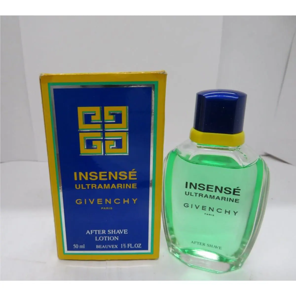 Givenchy Insense Ultramarine 50 ml Aftershave Lotion For Men Rare Read Descr