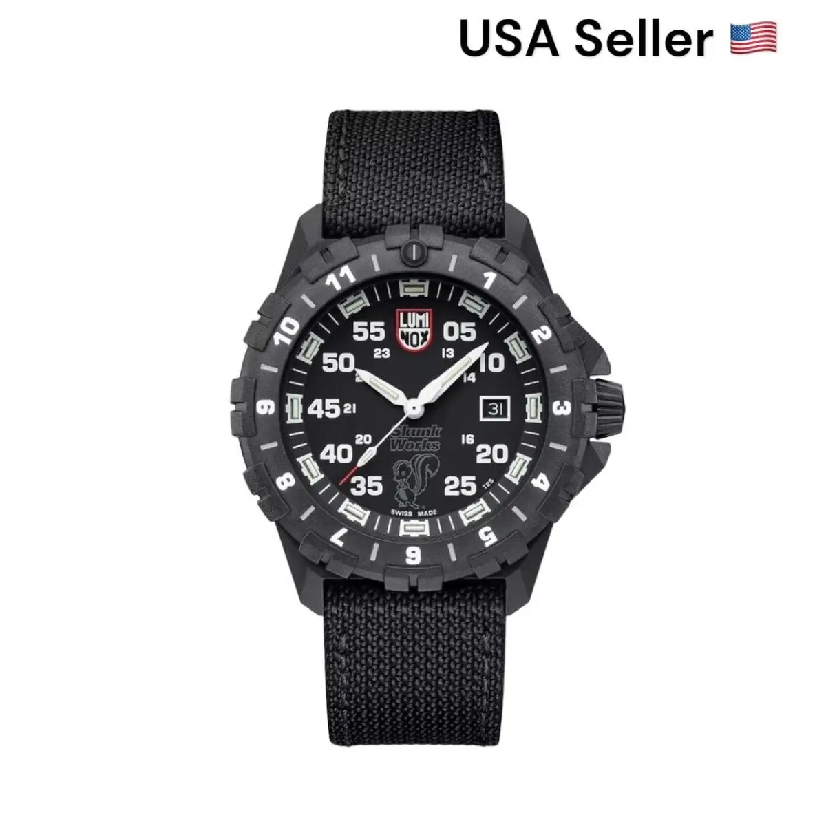 Luminox F-117 Nighthawk Skunk Works 6440 Heritage Pilot Swiss Watch 44 mm XA.6442.H.Set