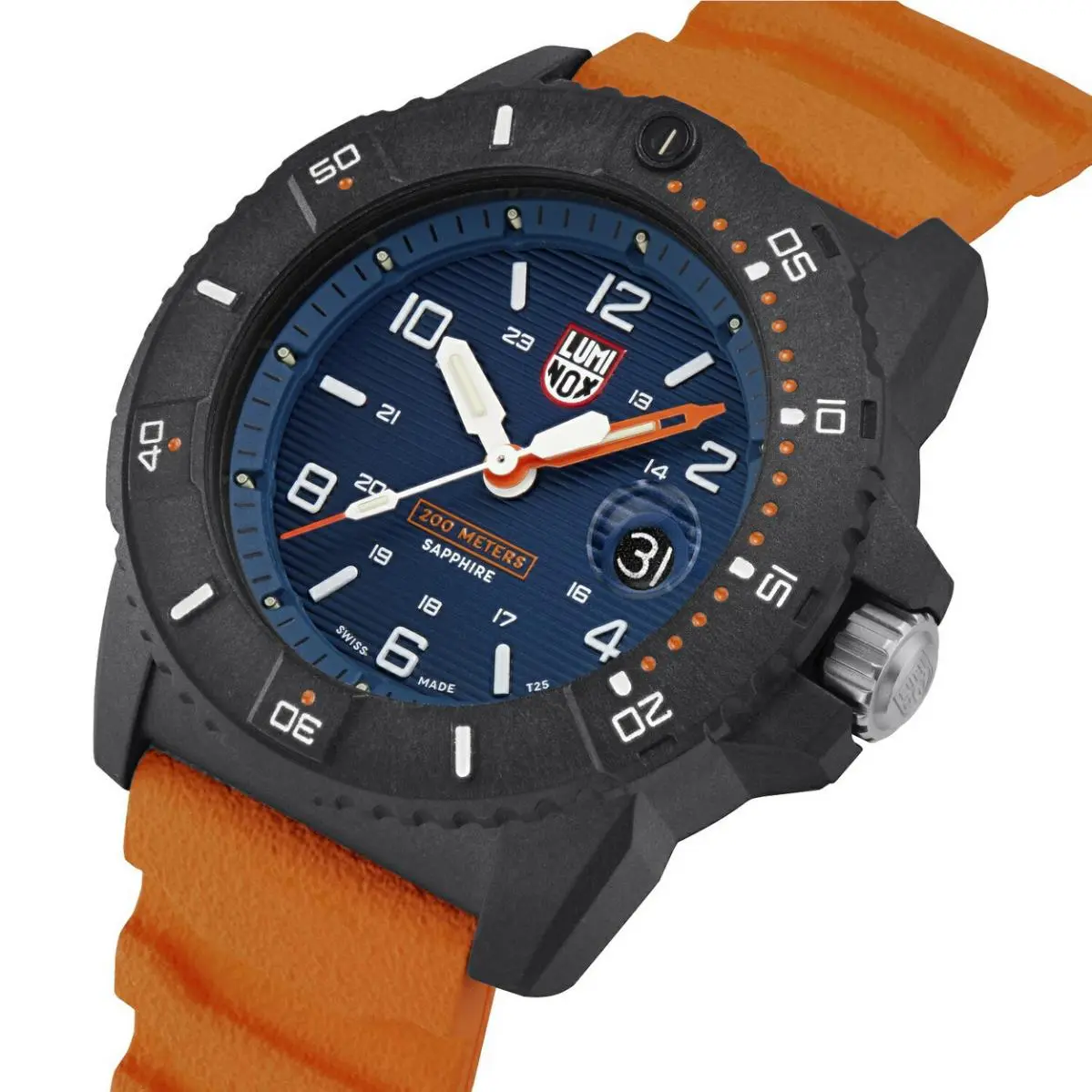 Men`s Watch Navy Seal Diver`s XS.3603 Sapphire Crystal Blue Dial by Luminox