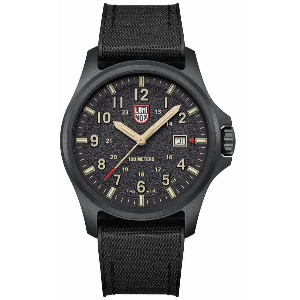 Luminox Atacama Field 43mm Watch Swiss Quartz Sapphire Black 2-Strap XL.1970.SET