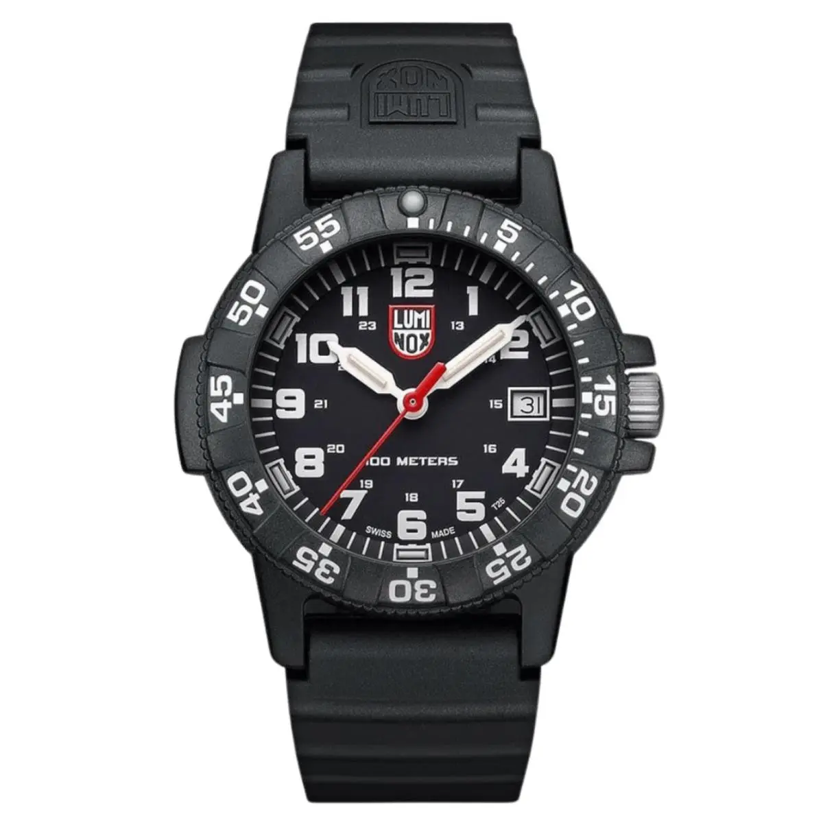 Luminox XS.0301.L Leatherback Sea Turtle Outdoor Watch Water Resistant Black - Dial: Black, Band: Black