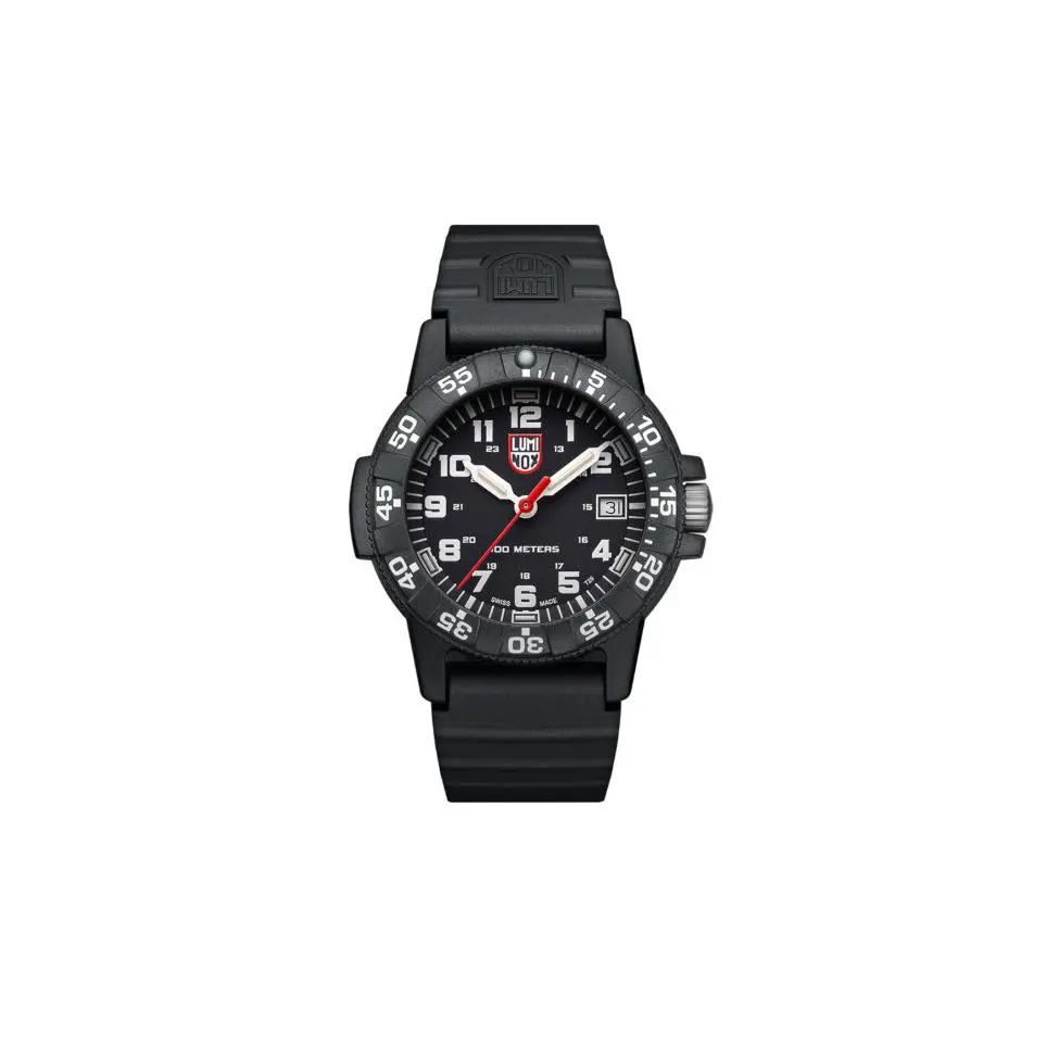 Luminox Leatherback Sea Turtle Outdoor Watch 39 mm XS.0301.L - Face: Black, Dial: Black, Band: Black