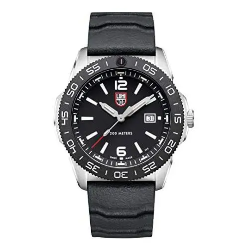 Pacific Diver 3120 Series Black White 20 Atm 44mm Nbr Black - 3121 by Luminox