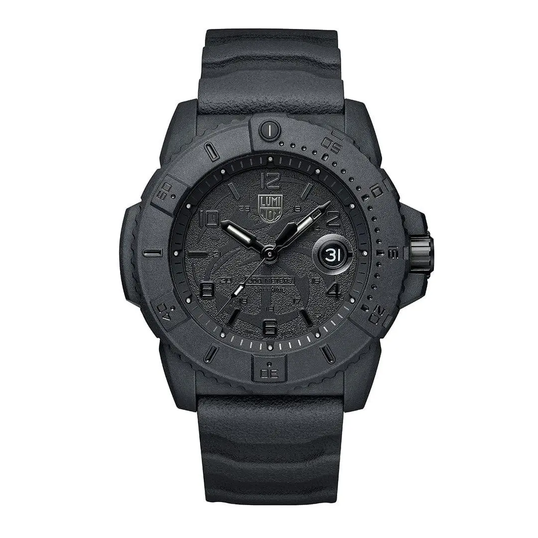 Luminox Navy Seal Foundation Military Blackout Swiss Watch - XS.3601.BO.NSF