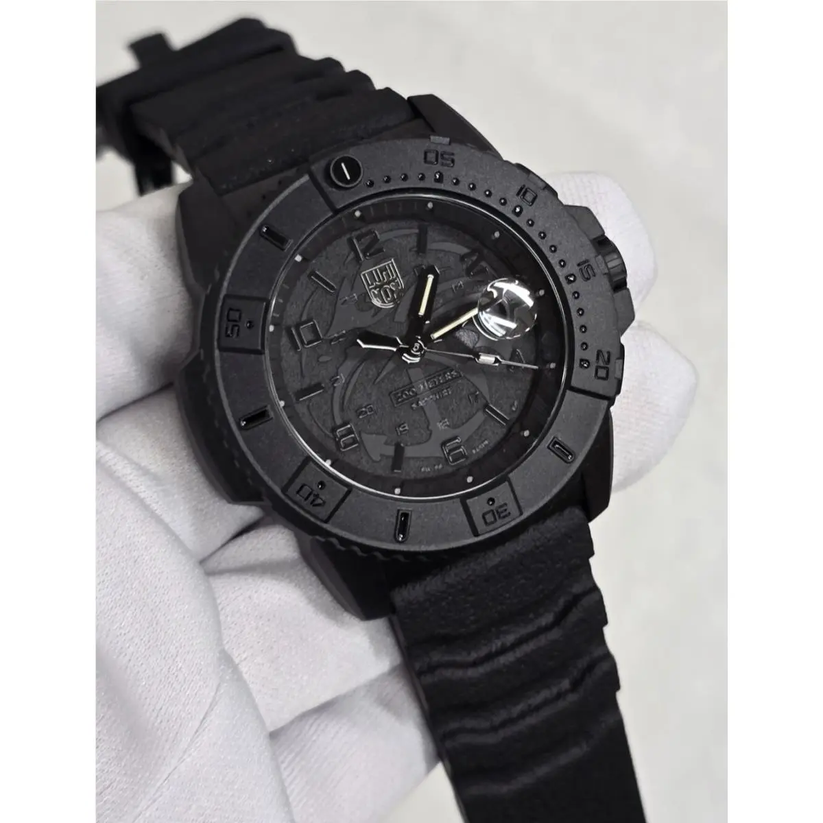 Navy Seal Foundation 45mm Military Blackout Mens Watch XS.3601.BO.NSF by Luminox