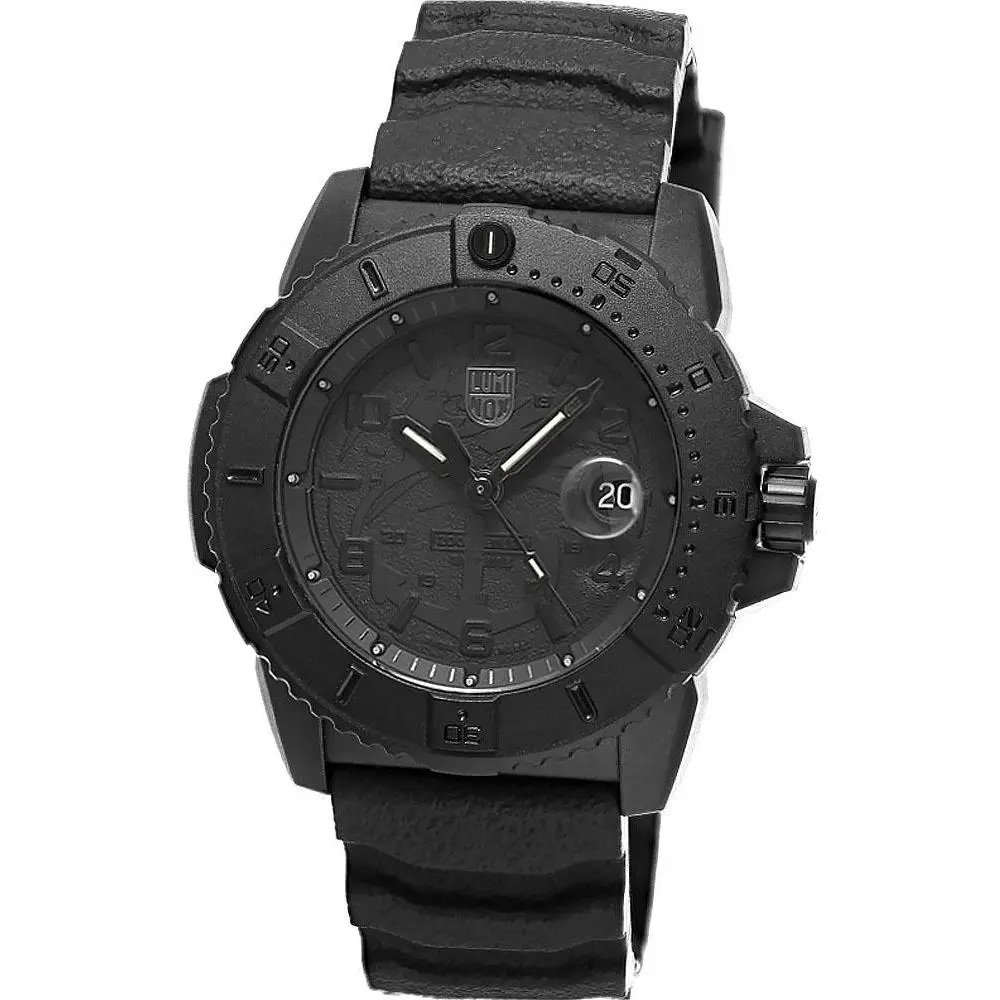 Navy Seal Foundation 45mm Military Blackout Mens Watch XS.3601.BO.NSF by Luminox