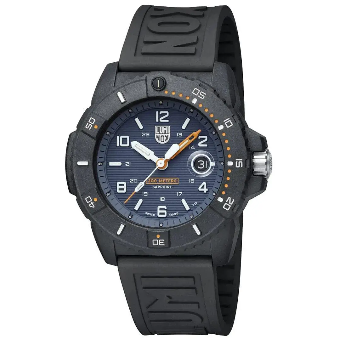Men`s Luminox Navy Seal Foundation Military Dive Watch45MM 3503.NSF