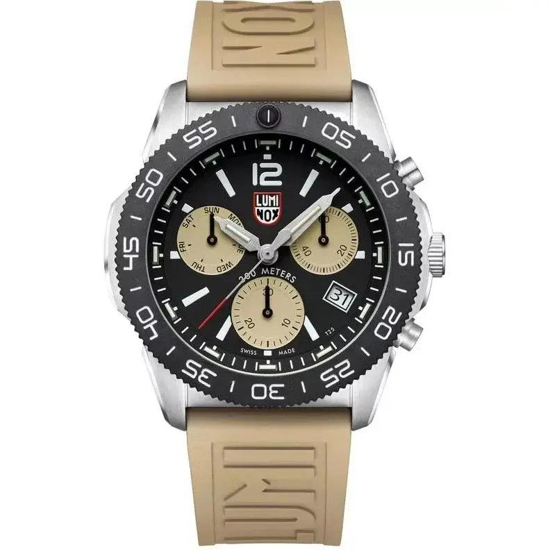 Luminox XS.3150 Pacific Diver Chronograph Beige Strap Men`s Watch