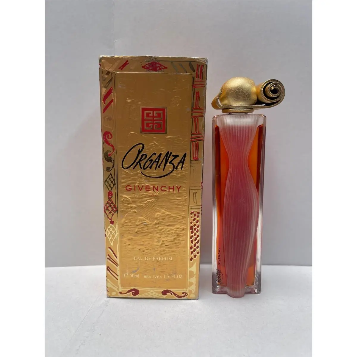 Organza BY Givenchy 50 ML Eau DE Parfum Splash Vintage BK16