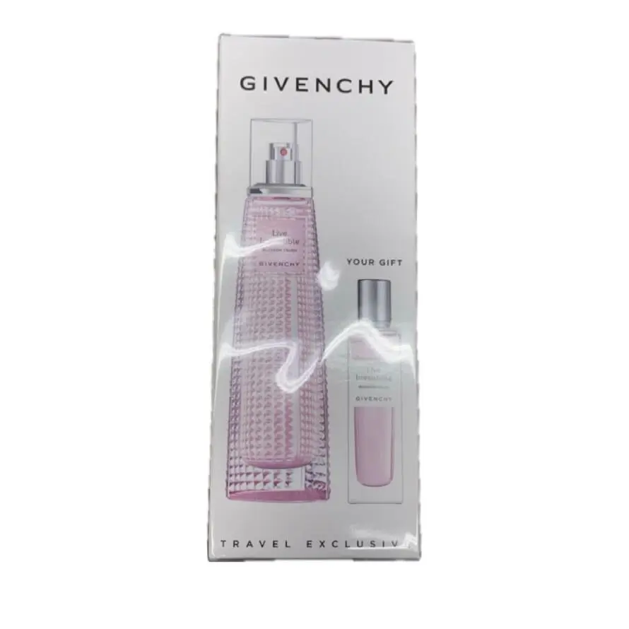 Givenchy Live Irresistible Blossom Crush 75ml + 15ml Edt Set Travel Exclusive