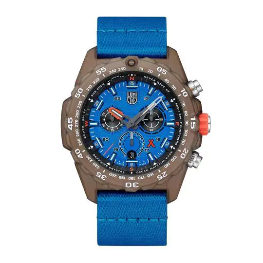 Luminox Bear Grylls Survival Eco Master XB.3743.ECO 45mm Ocean Blue Men`s Watch
