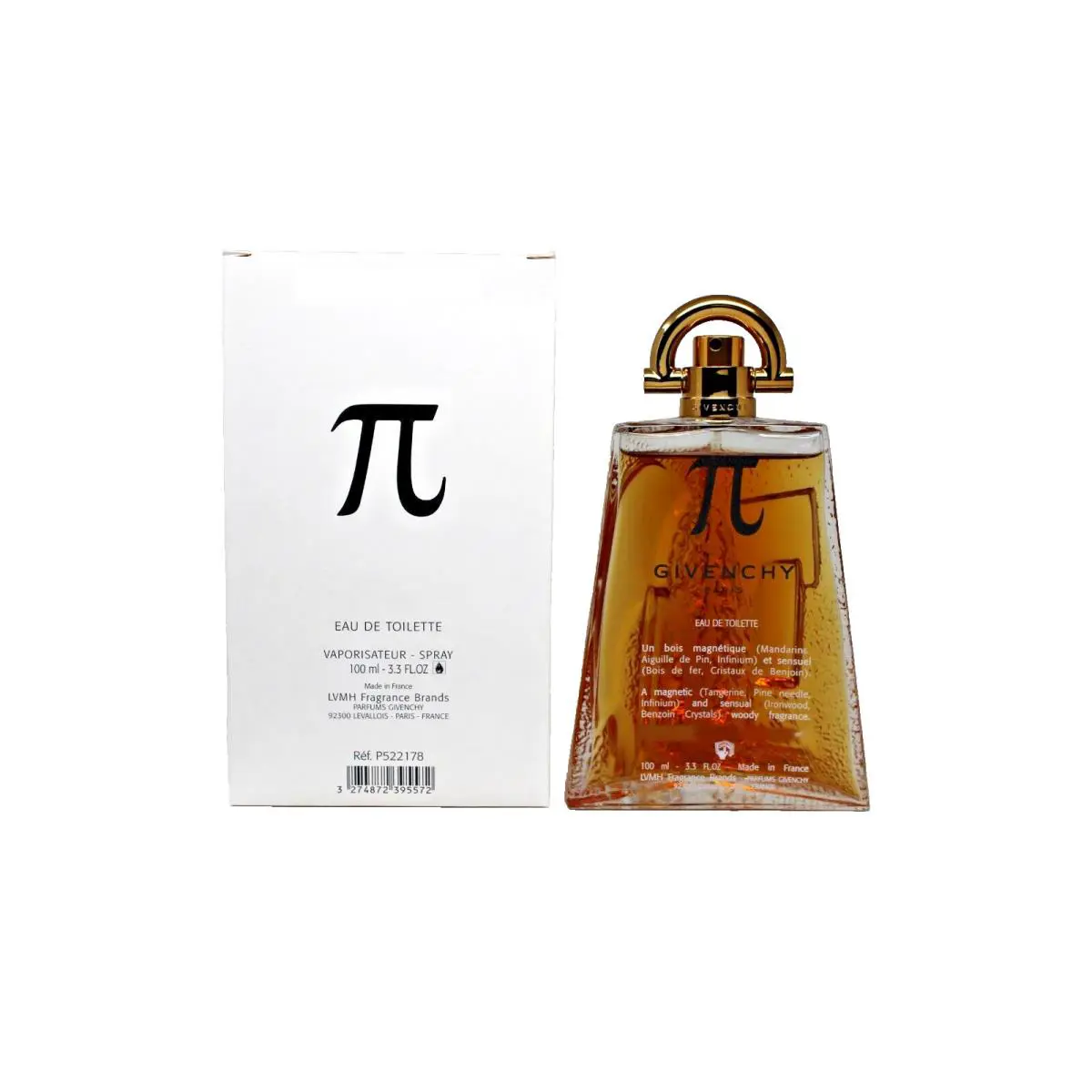 Givenchy PI Eau DE Toilette Spray 100 ML/3.3 Fl.oz. T - P522178