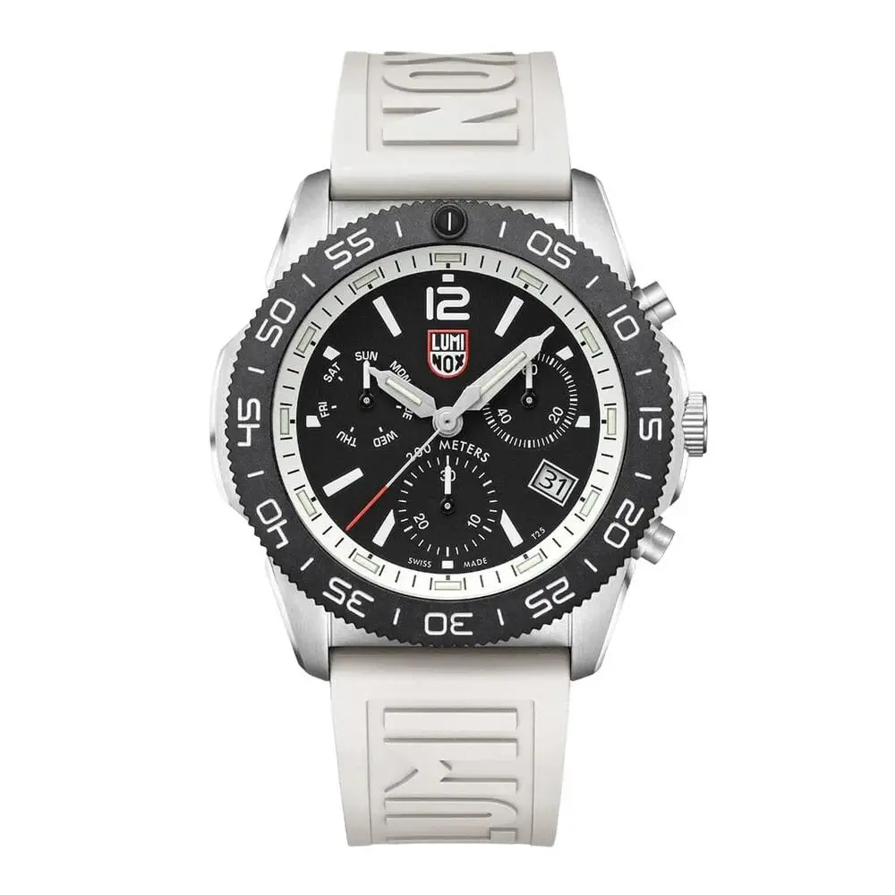 Luminox Pacific Diver Black Dial Diver`s Quartz 200M Men`s Watch XS.3141 - Dial: Black, Band: Black, Bezel: Black