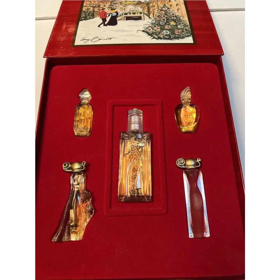 Vintage Givenchy Organza Indecence Yaris Amarige Hot Couture De Parfum 5PCS