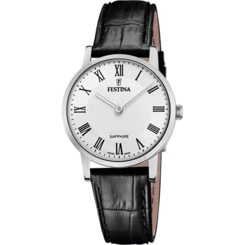 Swiss Swiss Made Stainless Steel Quartz Wristwatch F20013-2 by Festina
