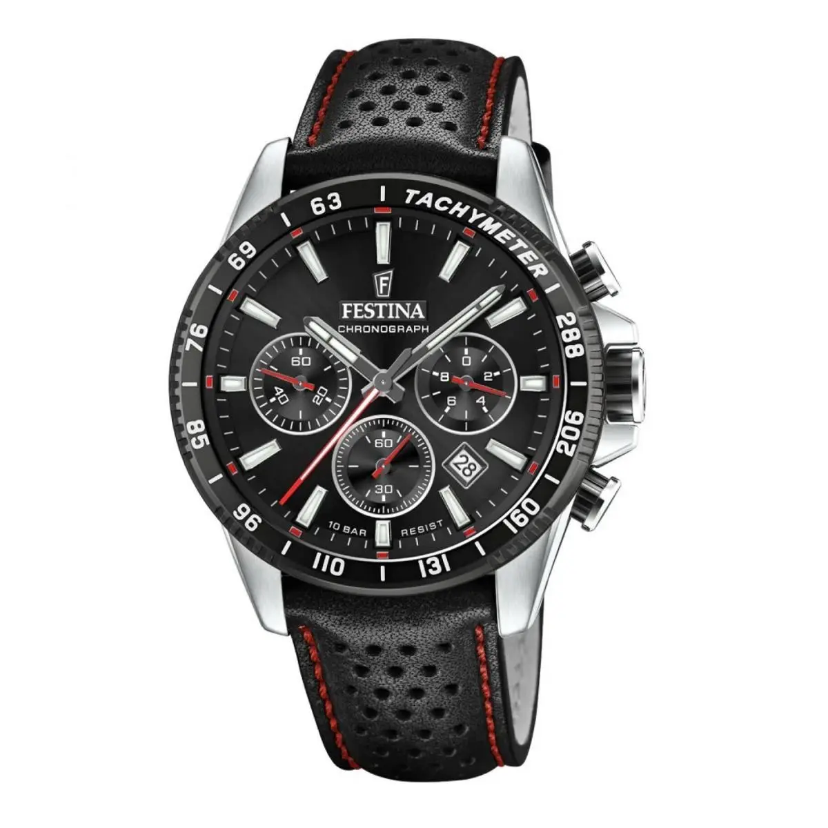 Watch Festina F20561/4 Timeless Chrono Man 45mm Stainless Steel