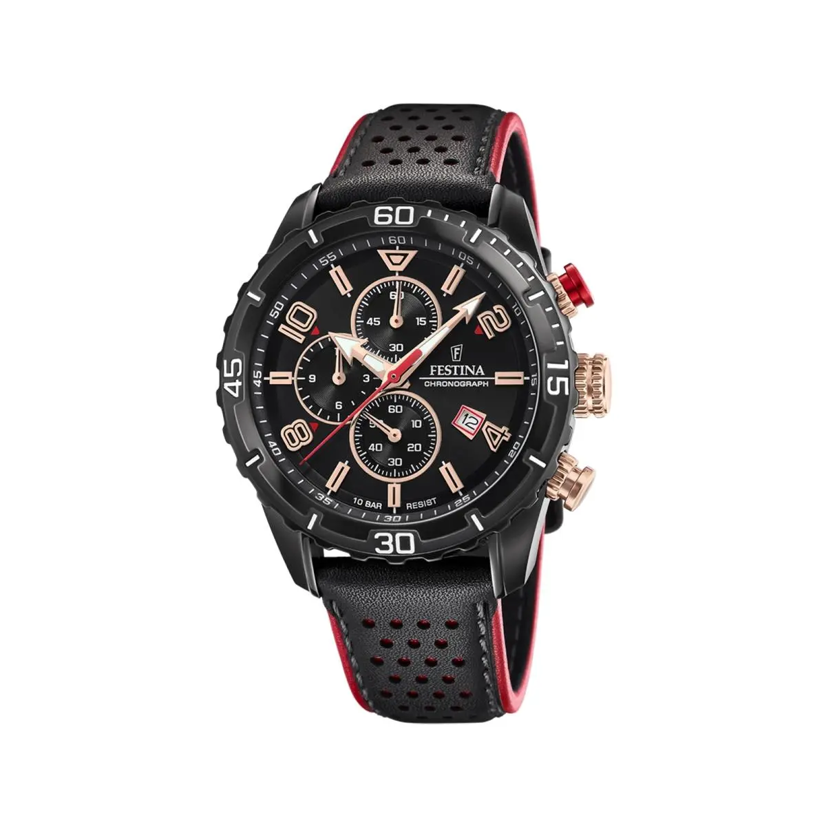 Watch Festina F20519/4 Chrono Sport Men 45 Stainless Steel