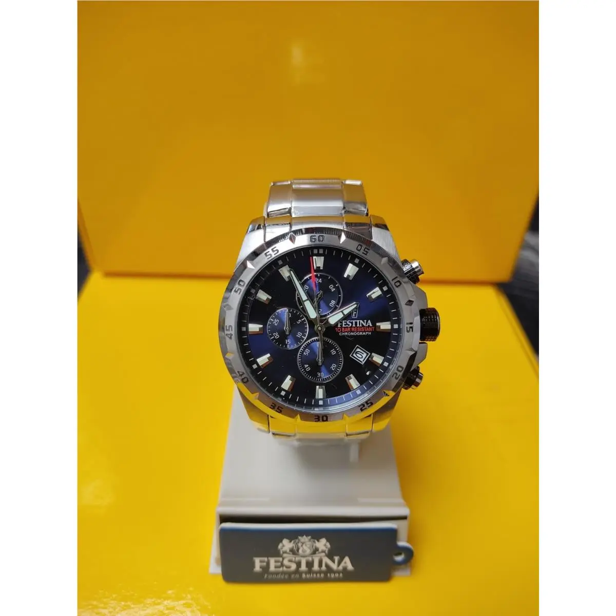 Watch  F20463/2 Chrono Sport Men 41 - 50 Stainless Steel by Festina
