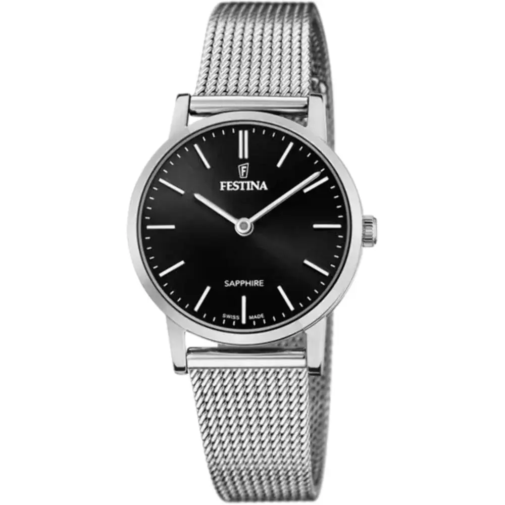 Swiss Swiss Made Stainless Steel Quartz Wristwatch F20015-3 by Festina