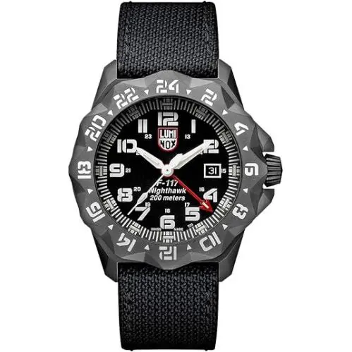 Luminox F-117 Nighthawk Men`s XA.6421 Pilot Watch in Black 44mm