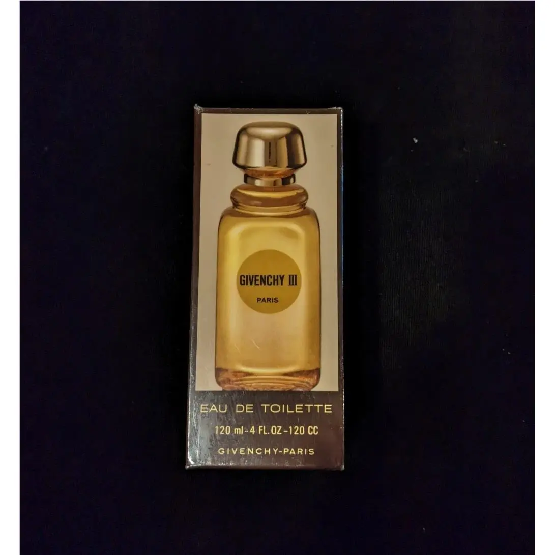 Vintage Givenchy Iii Paris Perfume 4.0 Fl. Oz. 120 ml Eau De Toilette France